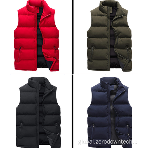 Puffer Jacket Winter Warm black sleeveless jacket Factory